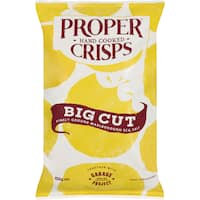proper crisps big cut potato chips sea salt 150g