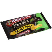 arnotts chocolate biscuits mint slice 365g