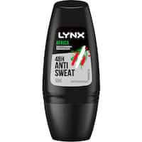 lynx roll on deodorant antiperspirant africa dry 50mL