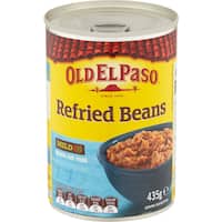 old el paso mexican refried beans 435g