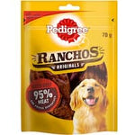 pedigree ranchos dog treats beef 70g