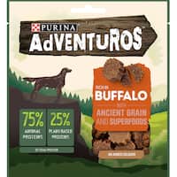 purina adventuros dog treats buffalo bites 120g