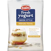 easiyo yoghurt base greek style manuka honey 210g