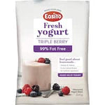 easiyo yoghurt base 99% fat free triple berry 200g