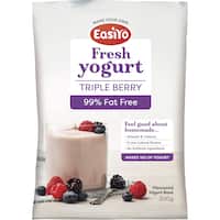easiyo yoghurt base 99% fat free triple berry 200g