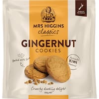mrs higgins classics gingernuts biscuits  350g