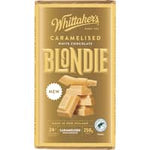 whittakers caramelised white chocolate blondie block 250g