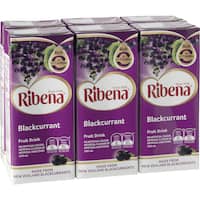 ribena fruit drink blackcurrant 250ml 6pk