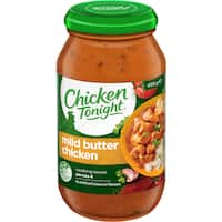indian chicken tonight meal base butter chicken sauce 495g