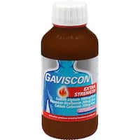 gaviscon extra strength liquid heartburn & indigestion relief aniseed 300mL