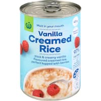 homebrand creamed rice rice cream 420g