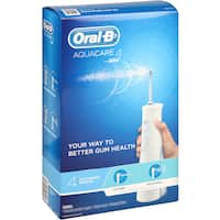 oral b aquacare water flosser portable irrigator 1ea