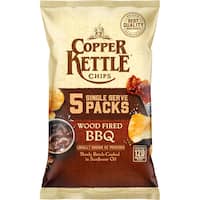 copper kettle potato chips wood fired bbq 110g 5pk