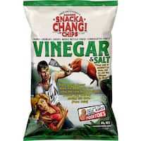 snackachangi potato chips vinegar & salt 40g