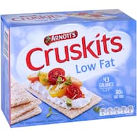 arnotts cruskits crispbread light 125g