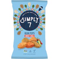 simply 7 bean pops sweet chilli 99g