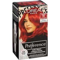 loreal preference hair colour bright red 8.624 montmartre 1pk