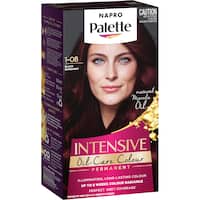 napro palette hair colour burgundy black 1-08 1pk
