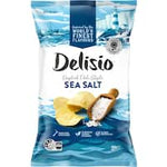 delisio potato chips sea salt 140g