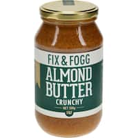 fix & fogg almond butter crunchy 500g