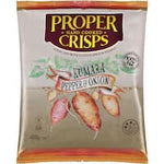proper crisps kumara chips pepper & onion 100g