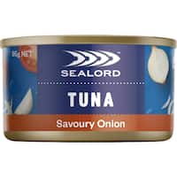 sealord sensations tuna savoury onion 95g