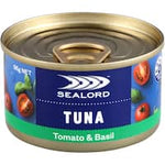 sealord sensations tuna tomato & basil 95g
