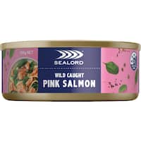 sealord salmon pink wild caught 105g
