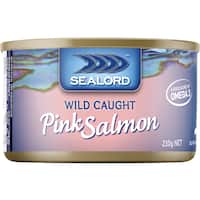 sealord salmon pink wild caught 210g