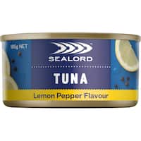 sealord sensations tuna lemon pepper 185g