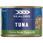 sealord tuna chunky style in oil 425g