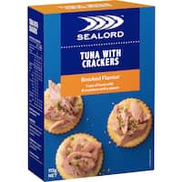 sealord snakits with crackers tuna smoked flavour 113g