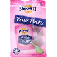 sunsweet prunes pitted 26g each 8pk