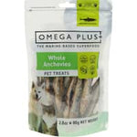 omega plus cat treats anchovies 80g