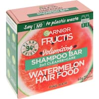 garnier fructis hair food shampoo bar watermelon 60g