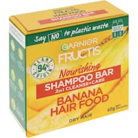 garnier fructis hair food shampoo bar banana 60g