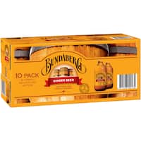 bundaberg ginger beer  10pk