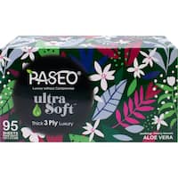 paseo ultra soft tissues aloe vera 95pk