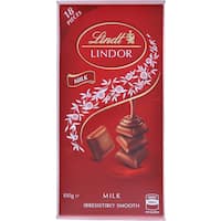lindt chocolates lindor milk chocolate 100g
