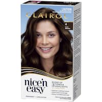 clairol nice n easy hair colour dark brown 4 1pk