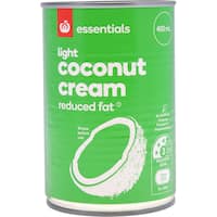 essentials coconut cream lite reduced fat 400mL