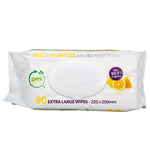 Spring Fresh Cleaning Wipes Multipurpose Lemon 80pk
