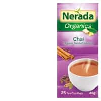 nerada organic herbal tea chai 25pk