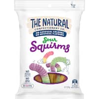 the natural confectionery co jelly sweets sours squirms 220g