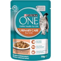 purina one urinary care cat food chicken 70g
