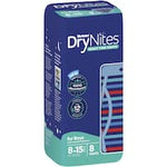 huggies drynites boys 8-15 years 8pk