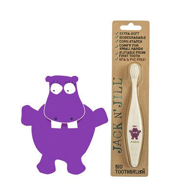 Jack N' Jill Bio Toothbrush-Hippo each