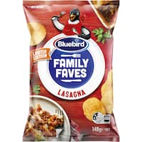 bluebird original potato chips lasagne 140g
