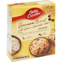 betty crocker banana bread muffin mix dark chocolate 320g