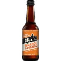 lo bros kombucha orange & mango 330mL